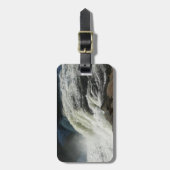 ペンシルバニア州のオハイオール滝 ラゲッジタグ (正面縦)