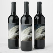 ペンシルバニア州のオハイオール滝 ワインラベル (ボトル)