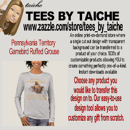 ペンシルバニア州のテリトリーゲームバードルーズ トライブレンドＴシャツ