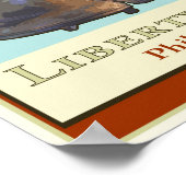 ペンシルバニア州を旅行 ポスター (角)