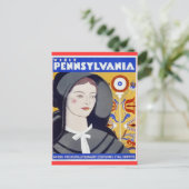 ペンシルバニア州を訪れる ポストカード (スタンド正面)
