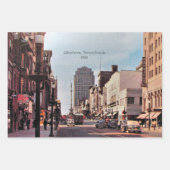 ペンシルバニア州アレンタウン1950 ラッピングペーパーシート (正面2)