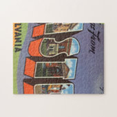 ペンシルバニア州イーストンからの挨拶 ジグソーパズル (横)