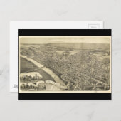 ペンシルバニア州ウィルクス・バレ（1889年） ポストカード (正面/裏面)