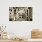 ペンシルバニア州ウェイティングルームNY 1913ヴィンテージ ポスター (キッチン)