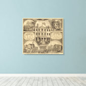 ペンシルバニア州ウェストモーランド郡 キャンバスプリント (インサイチュ (ウッドフロア))