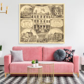 ペンシルバニア州ウェストモーランド郡 キャンバスプリント (インサイチュ (リビング))