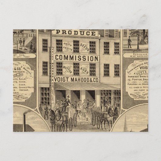 ペンシルバニア州ウェストモーランド郡 ポストカード (正面)