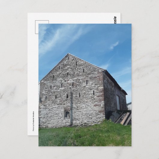 ペンシルバニア州エフラタのストーン建物 ポストカード (正面/裏面)