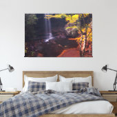 ペンシルバニア州オハイパイル州パークキュウリ滝 キャンバスプリント (インサイチュ (寝室))