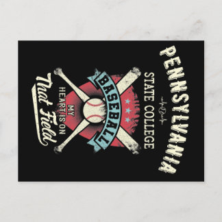 ペンシルバニア州カレッジベースボール ポストカード