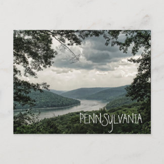 ペンシルバニア州キンズア貯水池 ポストカード