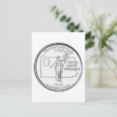 ペンシルバニア州クォーター ポストカード (スタンド正面)