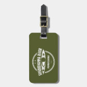 ペンシルバニア州サスケハンナ川 ラゲッジタグ (正面縦)