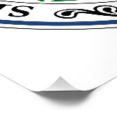 ペンシルバニア州シールアメリカ共和国シンボルfl ポスター (コーナー)