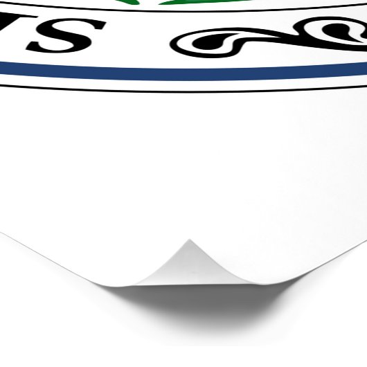 ペンシルバニア州シールアメリカ共和国シンボルfl ポスター (コーナー)