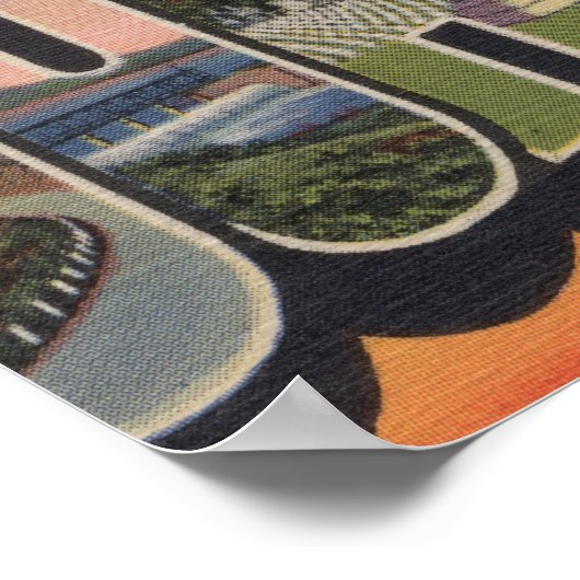 ペンシルバニア州ジョーンズタウン – ラージレターシーン2 ポスター (角)