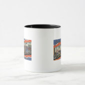 ペンシルバニア州ジョーンズタウン – ラージレターシーン2 マグカップ (中央)