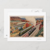 ペンシルバニア州ジョーンズタウン(Commerce Trains) ポストカード (正面/裏面)