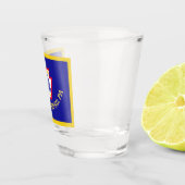 ペンシルバニア州ハリスバーグ国旗 ショットグラス (右)