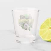 ペンシルバニア州バード&フラワー ショットグラス (裏面)