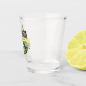 ペンシルバニア州バード&フラワー ショットグラス (右)