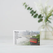 ペンシルバニア州ピッツバーグのDuquene Incline 名刺 (スタンド正面)