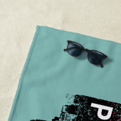 ペンシルバニア州フィラデルフィアのグラフィティ ビーチタオル (インサイチュ)