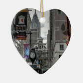 ペンシルバニア州フィラデルフィアの写真記念 セラミックオーナメント (右)