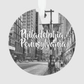 ペンシルバニア州フィラデルフィア記念品 オーナメント (裏面)