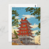 ペンシルバニア州ペン読山の塔 ポストカード (正面/裏面)