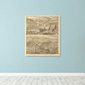 ペンシルバニア州マケポートアレゲニー郡 キャンバスプリント (インサイチュ (ウッドフロア))