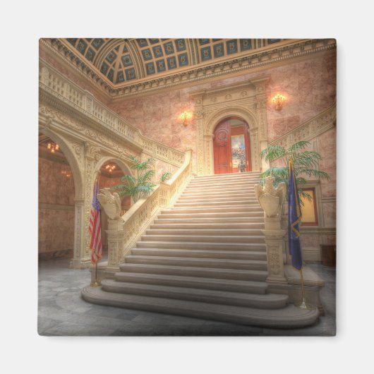 ペンシルバニア州マシューJ.ライアン建物 マグネット (正面)