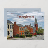 ペンシルバニア州ライトズビルの景勝地 ポストカード (正面/裏面)