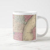 ペンシルバニア州地図フィラデルフィア ジャンボコーヒーマグカップ (右)