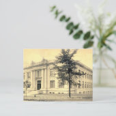 ペンシルバニア州州大学カーネギー図書館1909 ポストカード (スタンド正面)