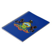 ペンシルバニア州旗を持つノート州 ノートブック (左側)