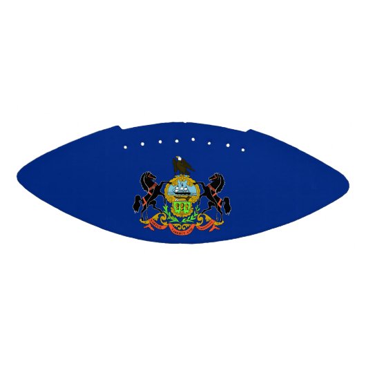 ペンシルバニア州旗を持つ愛国的なアメリカンフットボール アメリカンフットボール (パネル)