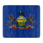 ペンシルバニア州旗 カッティングボード (正面)