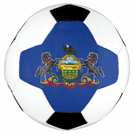ペンシルバニア州旗 サッカーボール (正面)