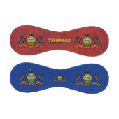 ペンシルバニア州旗，モノグラム/野球ボール 野球ボール (パネル)