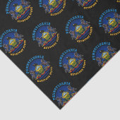 ペンシルバニア州旗 薄葉紙 (詳細)