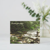 ペンシルバニア州木造ブリッジ ポストカード (スタンド正面)