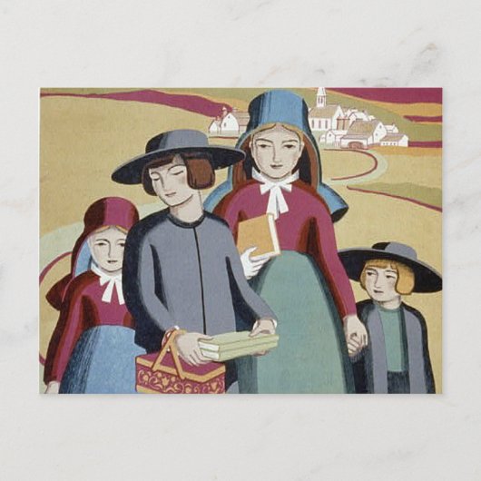 ペンシルバニア州訪問 – 1894 ポストカード (正面)