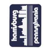 ペンシルバニア州，ハリスバーグ マグネット (縦)