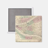 ペンシルバニア州,ピッツバーグとアレゲーニー マグネット (正面/裏面)