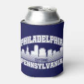 ペンシルバニア州，フィラデルフィア 缶クーラー (缶正面)