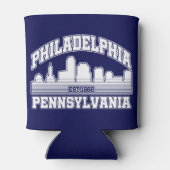 ペンシルバニア州，フィラデルフィア 缶クーラー (裏面)