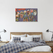 ペンシルバニア州 – ポコノマウンティア2 キャンバスプリント (インサイチュ (寝室))