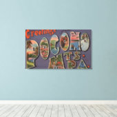 ペンシルバニア州 – ポコノマウンティア2 キャンバスプリント (インサイチュ (ウッドフロア))